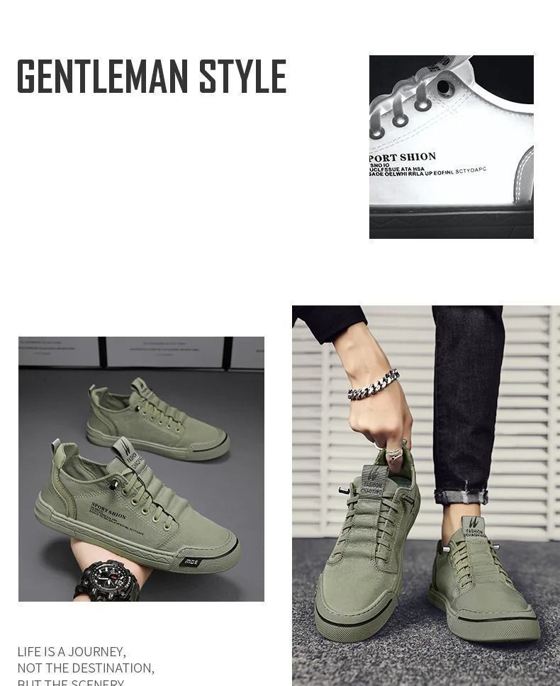 ✨ Breathable Unisex Canvas Walking Shoes 👟